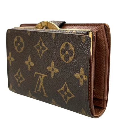 ルイ・ヴィトン 二つ折りがま口財布 ポルトフォイユヴィエノワ モノグラム M61674 レディース LOUIS VUITTON