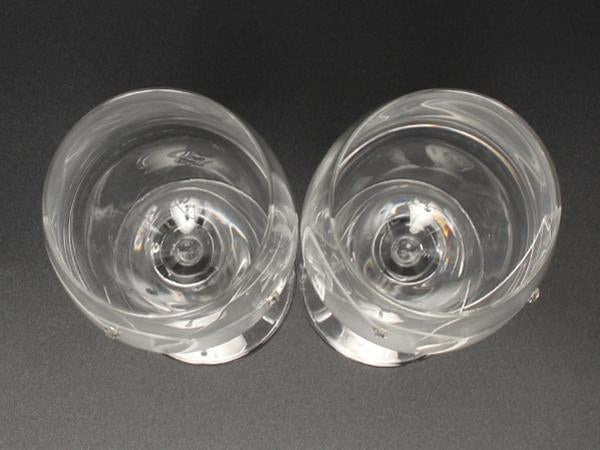 美品 ウエッジウッド ワイングラス 2点セット ペア プロミシス トゥー ハーツ WEDGWOOD