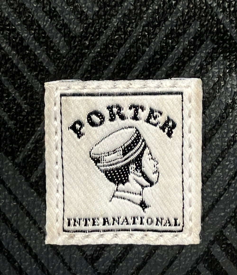 美品 PORTER INTERNATIONAL ポーチ メンズ レディース ポーター インターナショナル
