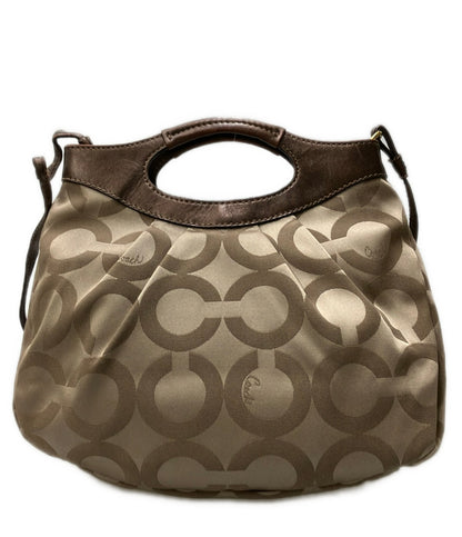COACH 2wayハンドバッグ ショルダーバッグ オプアート 14058 レディース コーチ