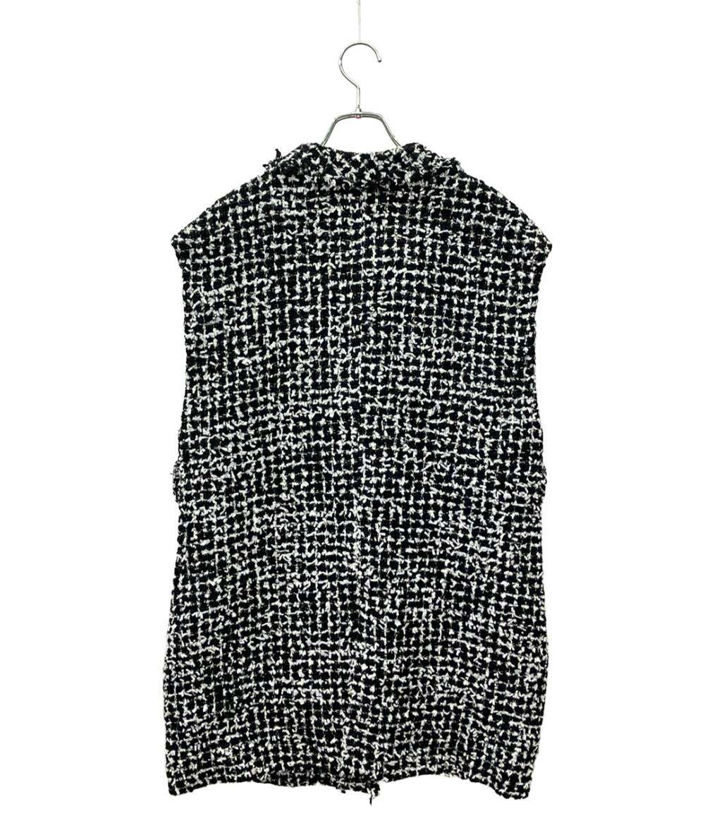 美品 cccmalie ツイード ロングジレ レディース シーマリー