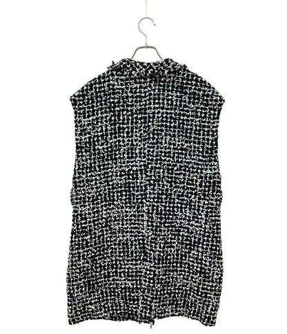 美品 cccmalie ツイード ロングジレ レディース シーマリー