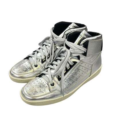美品 SAINT LAURENT PARIS ハイカットスニーカー メンズ SIZE 42 (27cm) サンローランパリ