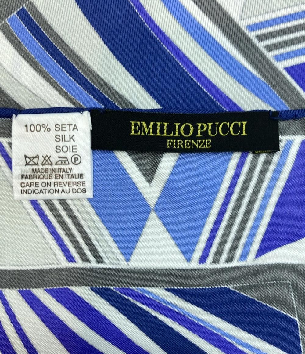 美品 Emilio Pucci スカーフ シルク100% レディース エミリオ・プッチ