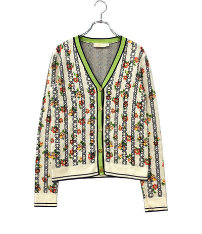 Tory Burch カーディガン  花柄 レディース SIZE XS トリーバーチ