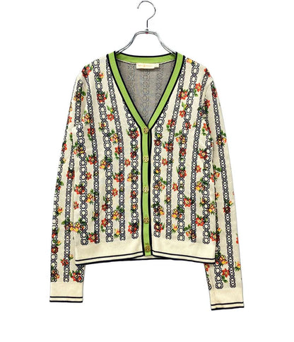 Tory Burch カーディガン  花柄 レディース SIZE XS トリーバーチ