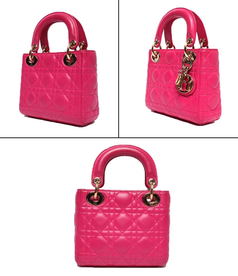 Christian Dior 2wayハンドバッグ ショルダーバッグ 肩掛け レディディオール カナージュ レディース クリスチャンディオール