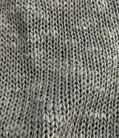 Yohji Yamamoto POUR HOMME 長袖 リネン混 オーバーサイズ マオカラーカーディガン メンズ SIZE 3 ヨウジヤマモトプールオム