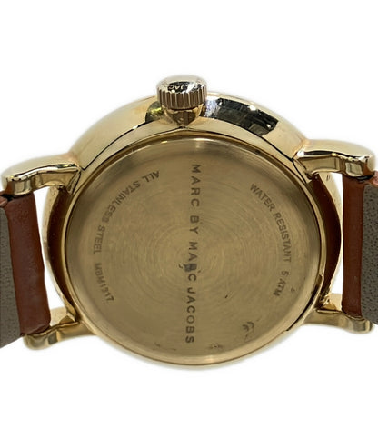 MARC BY MARC JACOBS 腕時計 クオーツ ホワイト MBM1317 レディース マークバイマークジェイコブス