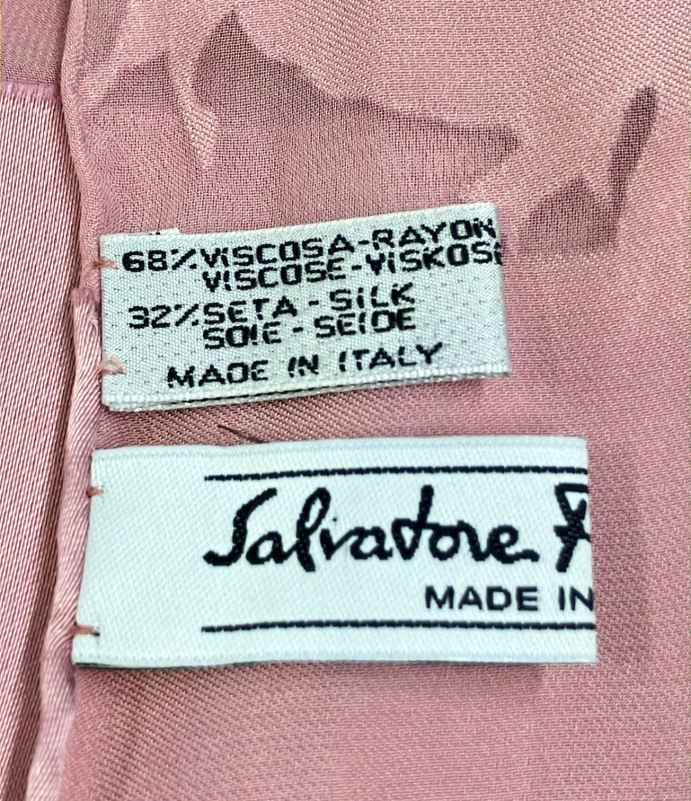 美品 Salvatore Ferragamo ストール 花柄 レディース サルヴァトーレフェラガモ