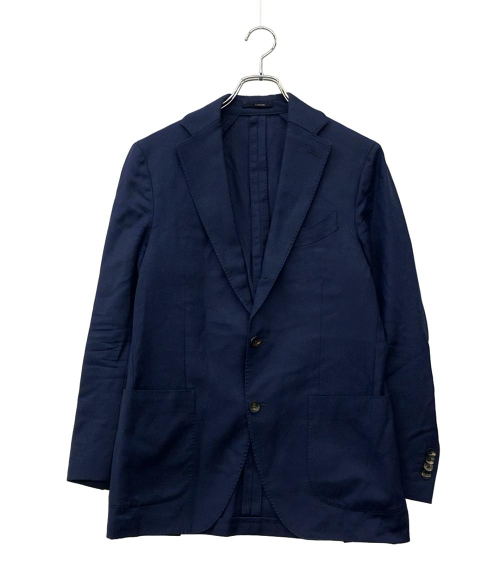 。*。様 LARDINI ネイビー テーラードジャケット M LARDINI（ラルディーニ） ジャケット テーラードジャケット LARDINI