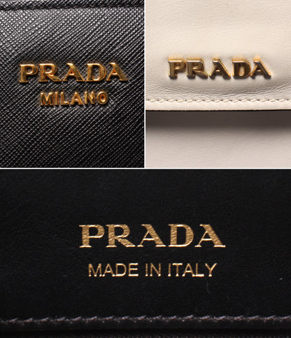 PRADA 2wayハンドバッグ ショルダーバッグ 斜め掛け ビブリオテーク サフィアーノ 1BA049 レディース プラダ