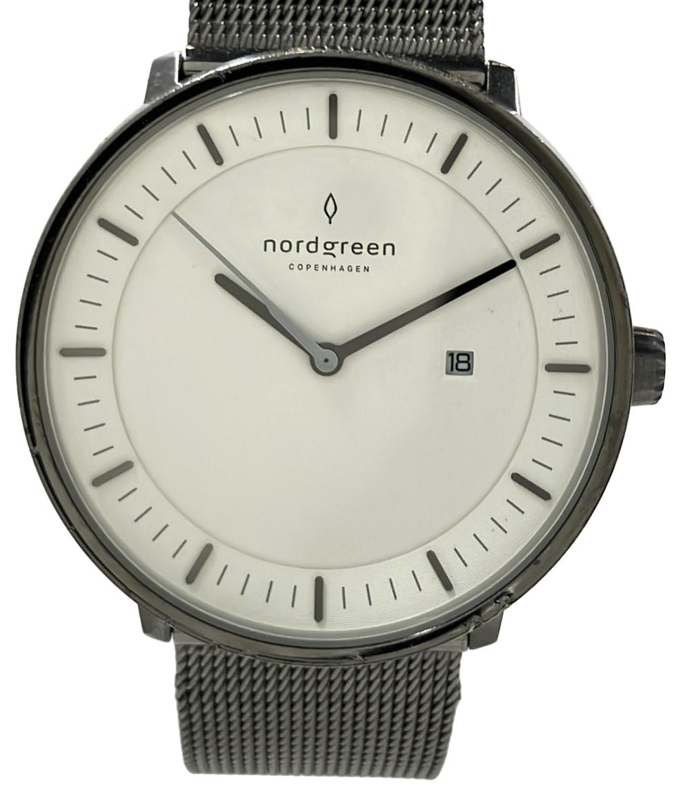 ノードグリーン 腕時計 PHILOSOPHER クオーツ ホワイト メンズ NORDGREEN