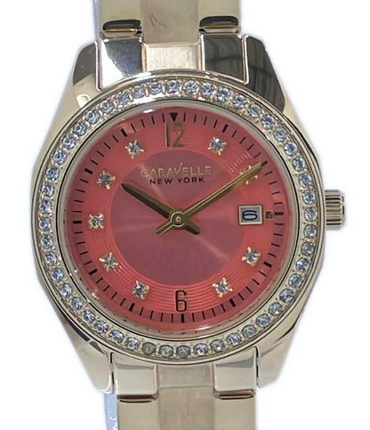 美品 CARAVELLE 腕時計 クオーツ 44M110 レディース カラベレ