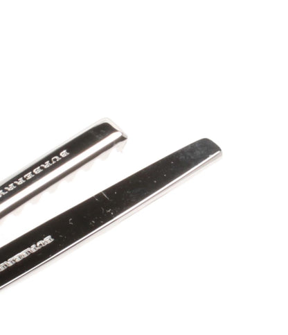 美品 バーバリー タイピン タイバー カフス  ロゴ 2点セット メンズ BURBERRY