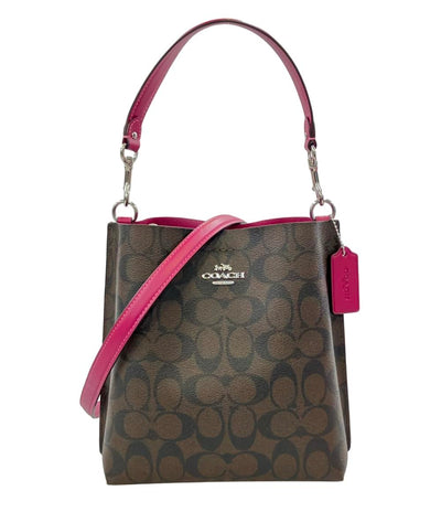 COACH 2WAY ハンドバッグ ショルダーバッグ 斜め掛け シグネチャー CA582 レディース コーチ