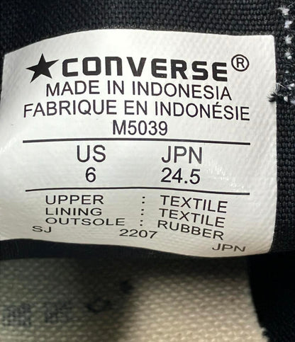 美品 CONVERSE ローカットスニーカー キャンバス オールスター OX M5039 レディース SIZE 24.5 (L) コンバース