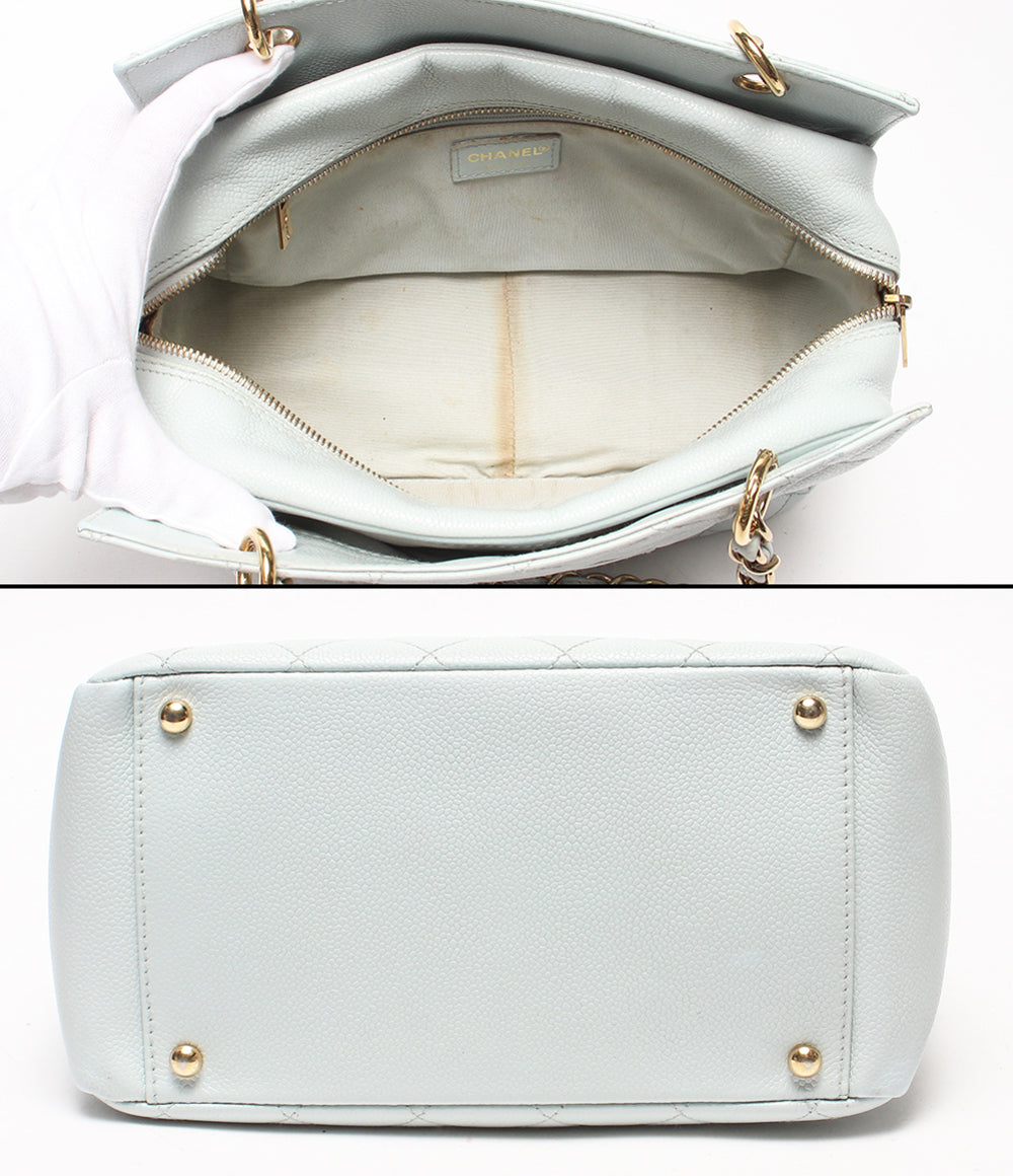 CHANEL チェーントートバッグ ショルダーバッグ 肩掛け ゴールド金具 マトラッセ ココマーク 7番台 レディース シャネル