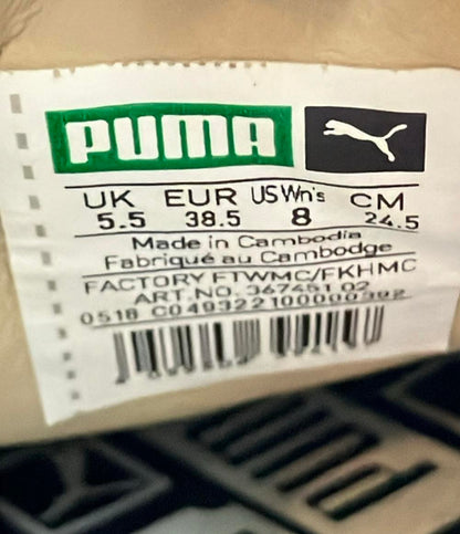 PUMA ローカット厚底スニーカー プラットフォーム トレース バックル 367451-02 レディース SIZE 24.5 (L) プーマ