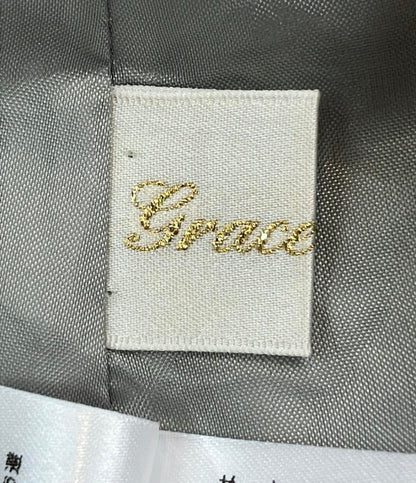 美品 グレースクラス キカドットプリーツスカート レディース SIZE 36 (S) GRACE Class