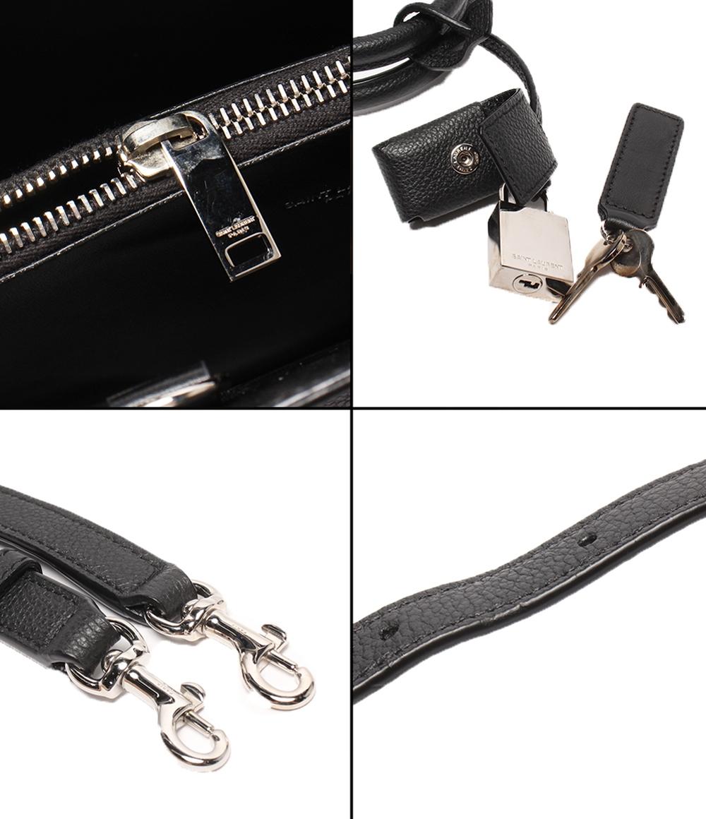 美品 サンローランパリ 2wayハンドバッグ ショルダーバッグ 斜め掛け サックドジュール ベイビー レディース SAINT LAURENT PARIS