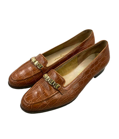 Salvatore Ferragamo ローファー ガンチーニ レディース SIZE 6 1/2 (24cm) サルヴァトーレフェラガモ