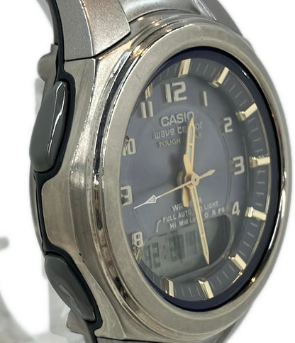 CASIO 腕時計 ウェーブセプター ソーラー WVA-400TJ メンズ カシオ