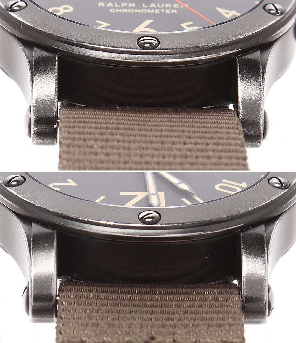 RALPH LAUREN 腕時計 サファリ RL67 クロノメーター 自動巻き ブラック RLR0250900 メンズ ラルフローレン