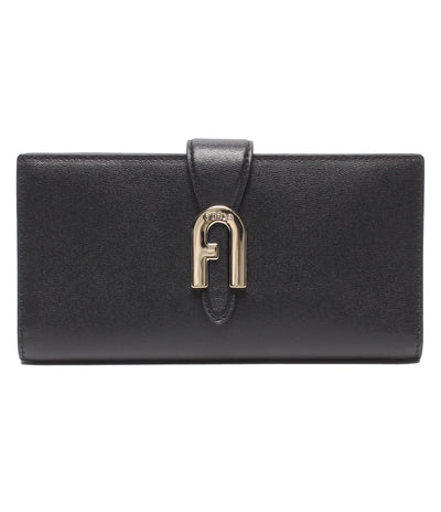 美品 FURLA 長財布 ソフィアグレイニーコンチネンタル レディース フルラ