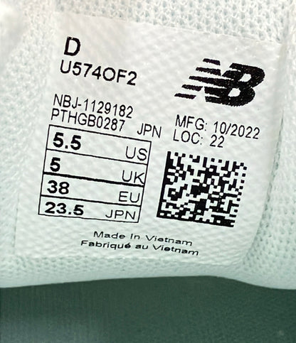NEW BALANCE ローカットスニーカー U574OF2 レディース SIZE 23.5 (M) ニューバランス