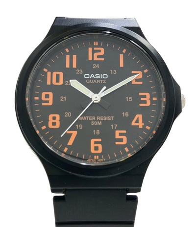 美品 CASIO 腕時計 クオーツ ブラック MW-240 メンズ カシオ