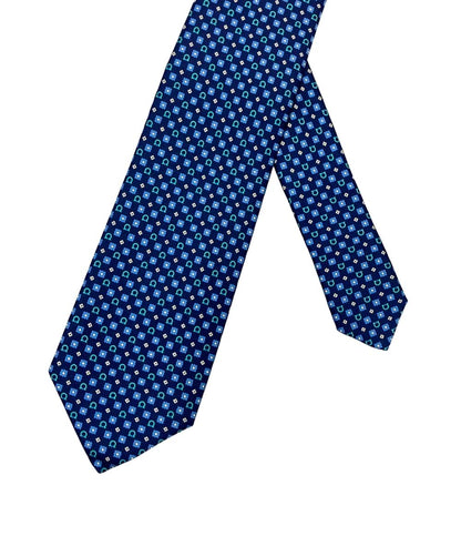 美品 Salvatore Ferragamo ネクタイ シルク100% ガンチーニ メンズ サルヴァトーレフェラガモ