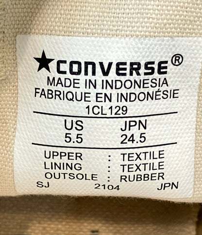 CONVERSE ローカットスニーカー CANVAS ALL STAR COLORS OX 1CL129 レディース SIZE 24.5 コンバース