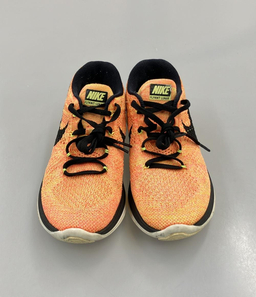 NIKE ランニングシューズ FLYKNIT LUNAR 3 698182-700 レディース SIZE 24.0 (L) ナイキ