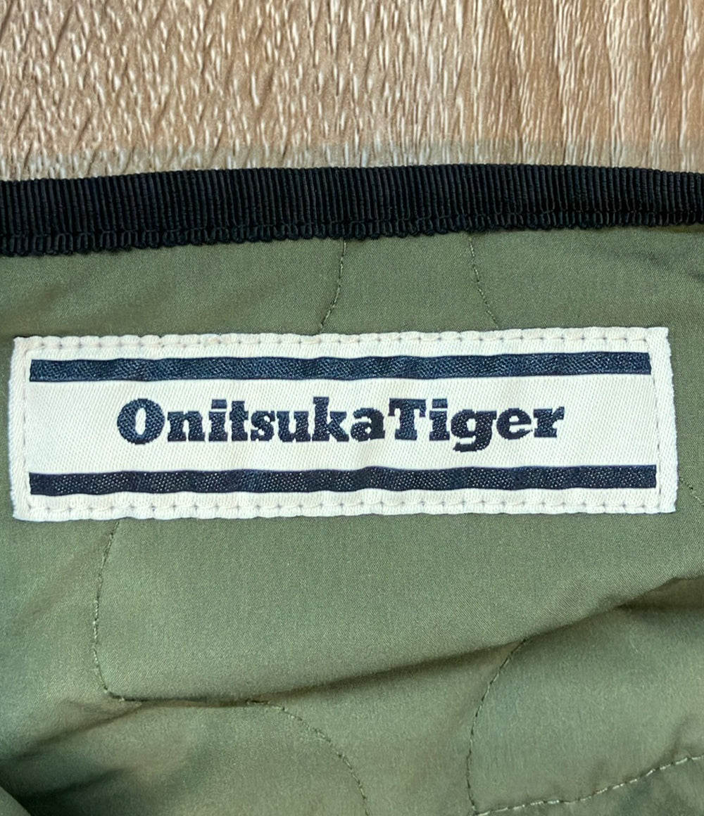 ONITSUKA TIGER キルティングジャケット 24AW QUILTED JACKET カーキ 2183B415 メンズ SIZE XL オニツカタイガー