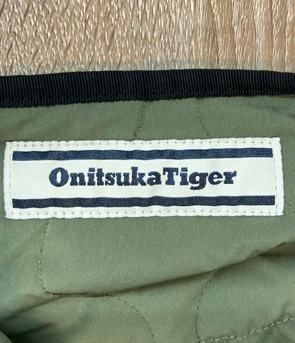ONITSUKA TIGER キルティングジャケット 24AW QUILTED JACKET カーキ 2183B415 メンズ SIZE XL オニツカタイガー
