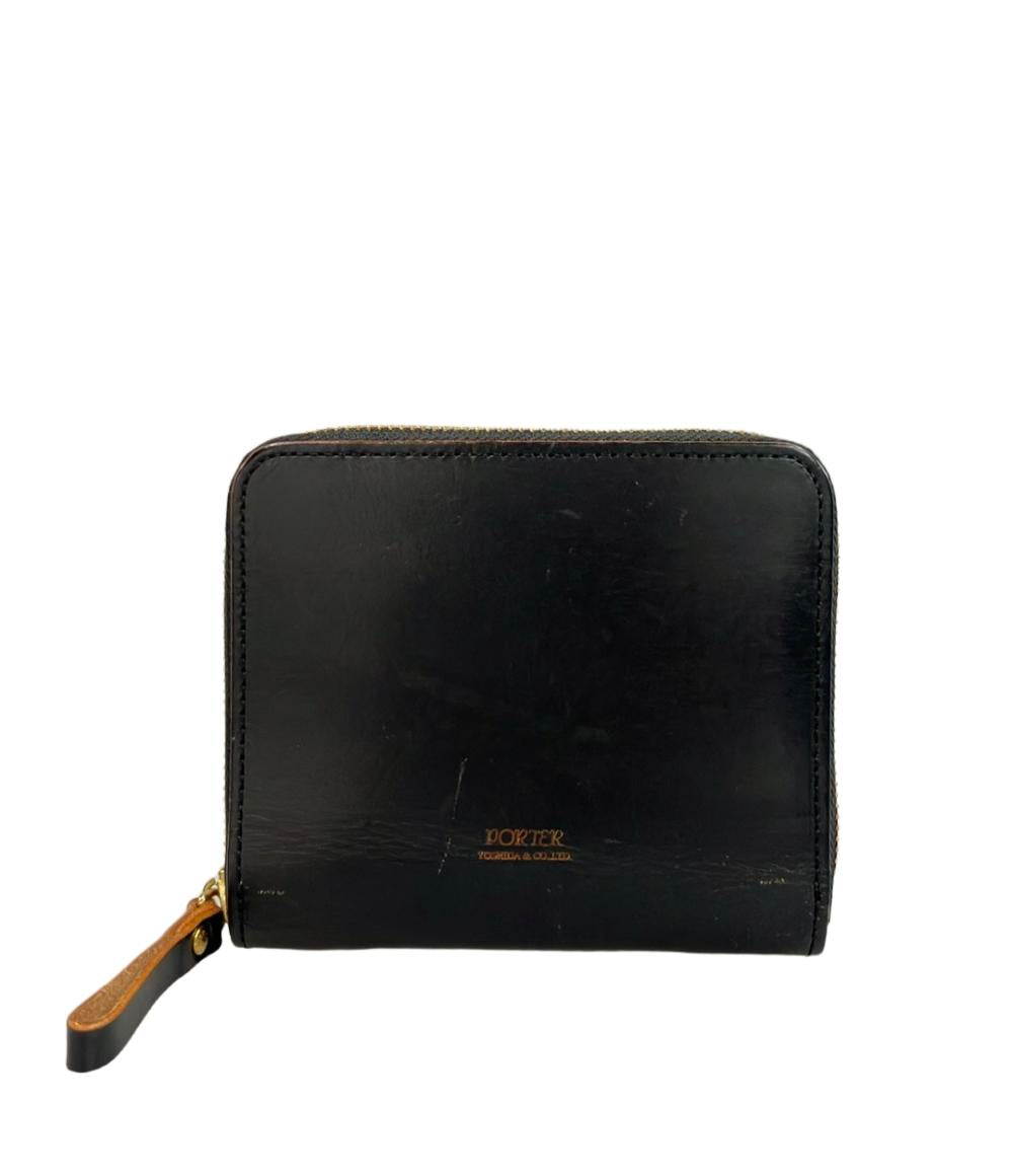 ポーター ラウンドファスナー二つ折り財布 メンズ PORTER