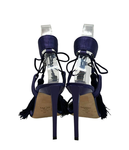 LANVIN アンクルレースアップサンダル ミュール タッセル レディース SIZE 36 (23.5cm) ランバン