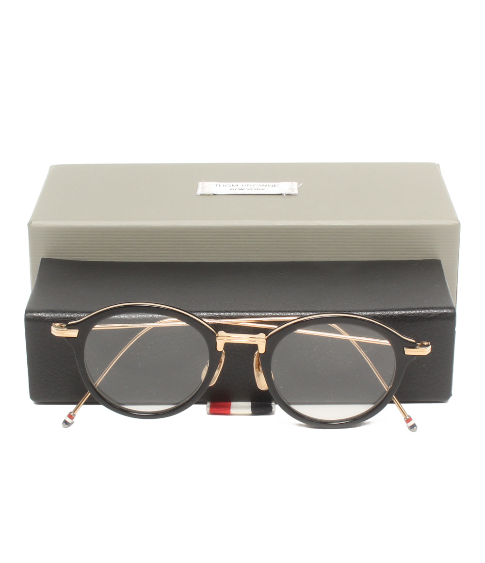 THOM BROWNE メガネ 伊達眼鏡 サングラス THOM BROWNE 伊達メガネ アイウェア 46□21 TBX908-46-01 メンズ