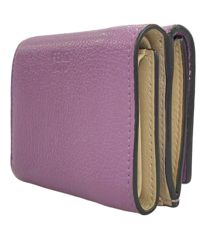 FENDI 三つ折り財布 マイクロ レザー 8M0426A91BF1JN2 レディース フェンディ