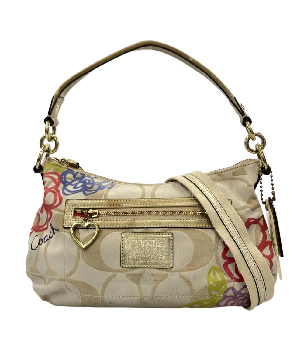 訳あり COACH 2WAY ハンドバッグ ショルダーバッグ 斜め掛け ラージシグネチャー F20761 レディース コーチ