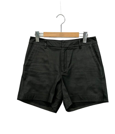 ドゥーズィエムクラス レザーショートパンツ レディース SIZE 38 (L) Deuxieme Classe