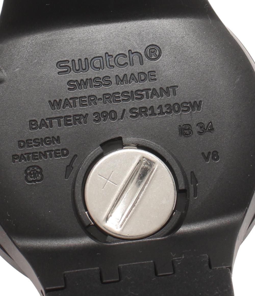 美品 Swatch 腕時計 YOUR TIME IS COMING クオーツ SB01B128 レディース メンズ スウォッチ