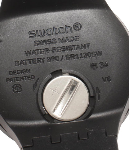 美品 Swatch 腕時計 YOUR TIME IS COMING クオーツ SB01B128 レディース メンズ スウォッチ