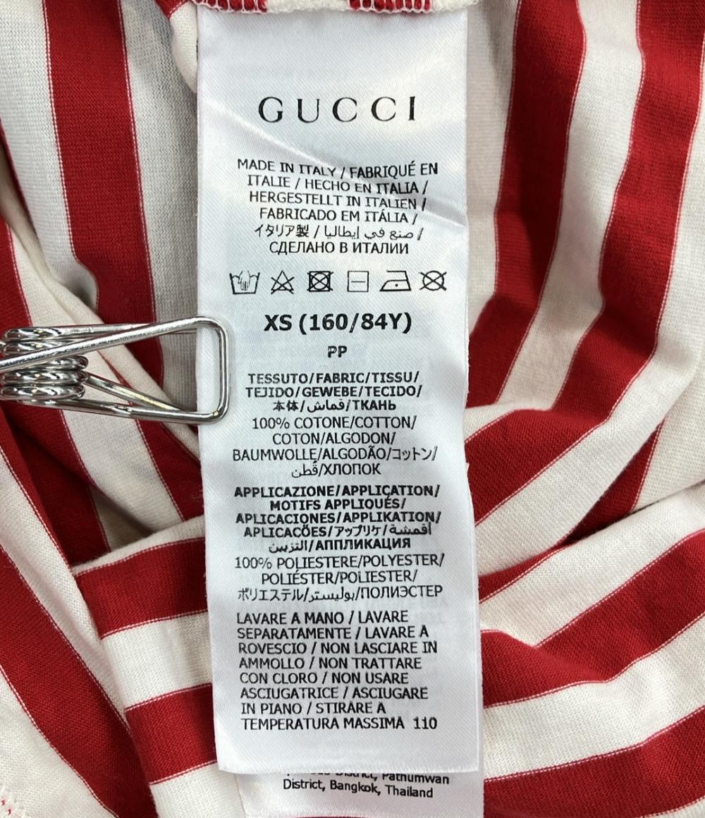 グッチ 七分袖 ボーダーワンピース レディース SIZE XS GUCCI