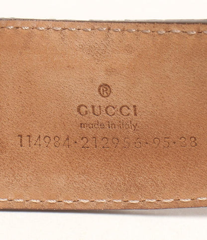 グッチ ベルト シェリーライン 114984 212956 95 38 メンズ GUCCI