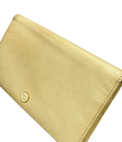 CHANEL 長財布 ゴールド金具 9番台 ココボタン レディース シャネル