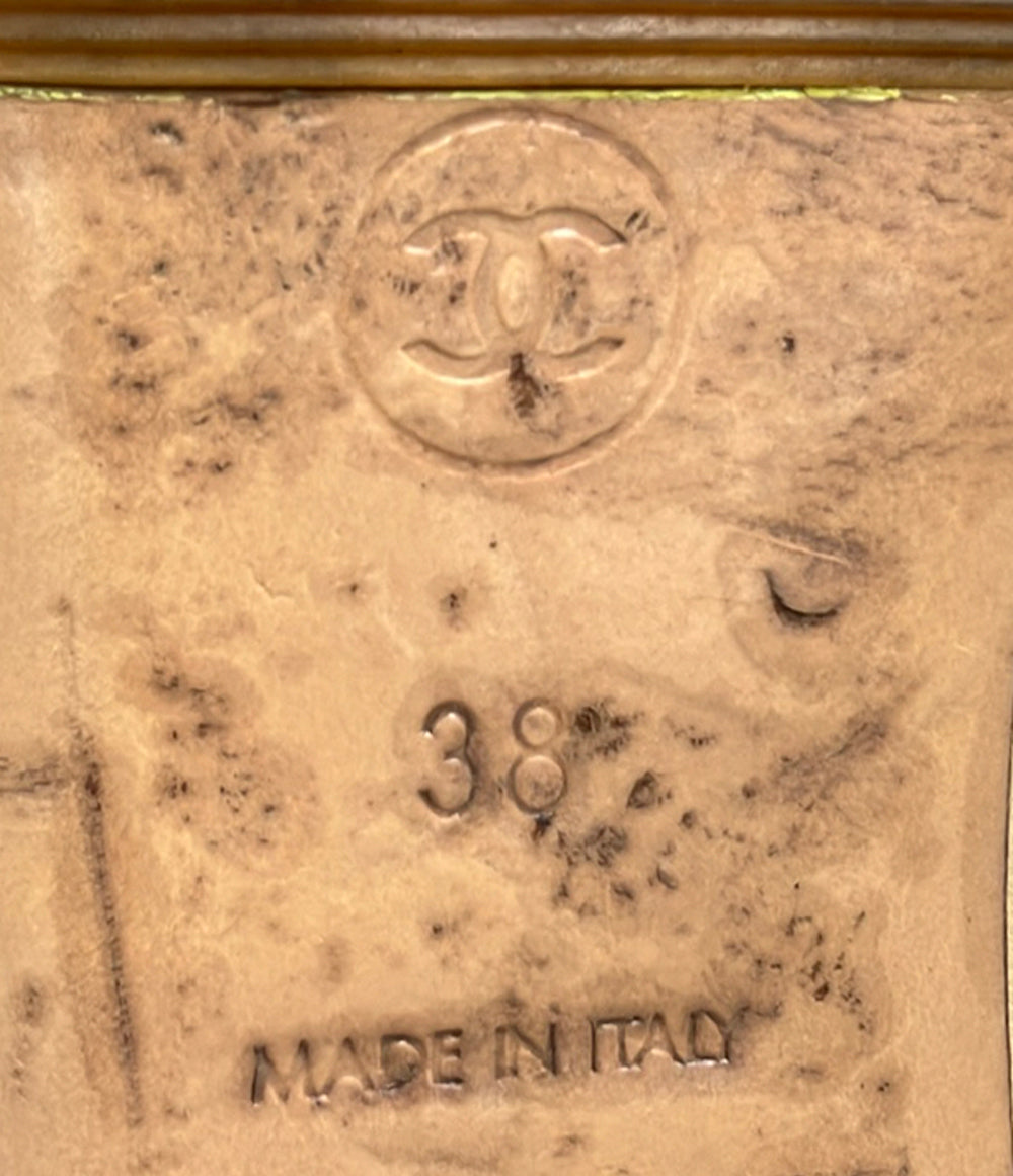 CHANEL フラットパンプス レディース SIZE 38 シャネル