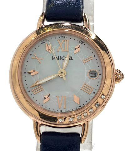 CITIZEN 腕時計 ウィッカ wicca ソーラー シェル H0F8-R008676 レディース シチズン