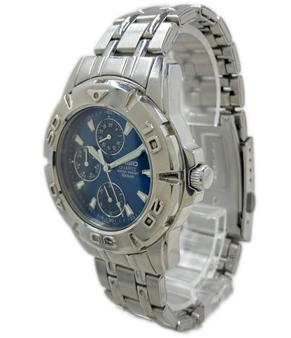 カシオ 腕時計 クオーツ ブルー MTD-1047 メンズ CASIO